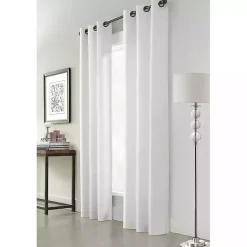 Kirklands Home Room Darkening Curtain Panel Set, 63 in. White Best