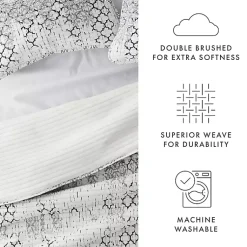 Kirklands Home White Trellis Reversible 2-pc. Twin Quilt Set Best