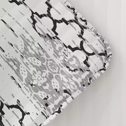 Kirklands Home White Trellis Reversible 3-pc. Queen Quilt Set Discount
