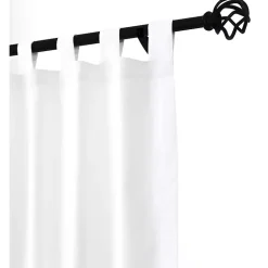 Kirklands Home Weathermate Blackout Curtain Panel, 72 in. White