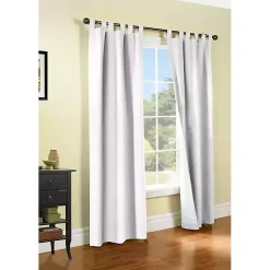 Kirklands Home Weathermate Blackout Curtain Panel, 72 in. White