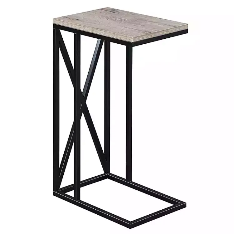 Kirklands Home Whitewash Tucson C-Table Brown Hot
