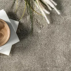 Kirklands Home Whitlow Shag Washable Area Rug, 6x9 Gray Sale