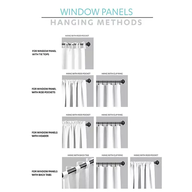 Kirklands Home Yellow and Gray Stripe Curtain Panel Set, 95 in. Online